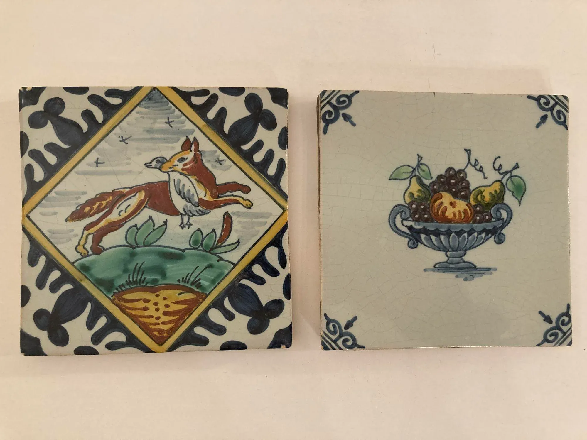 Royal Tichelaar Makkum Antique Delft Dutch Faience Hand-Painted