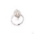 Metal Early 20th Century 1.1 Carat Old European Cut Diamond Gold Ring, Size 6.5 For Sale - Image 7 of 9