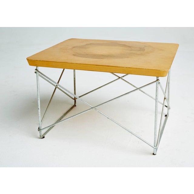 1950s Distressed Birch Ltr Tables By Eames For Herman Miller Early Production Chairish