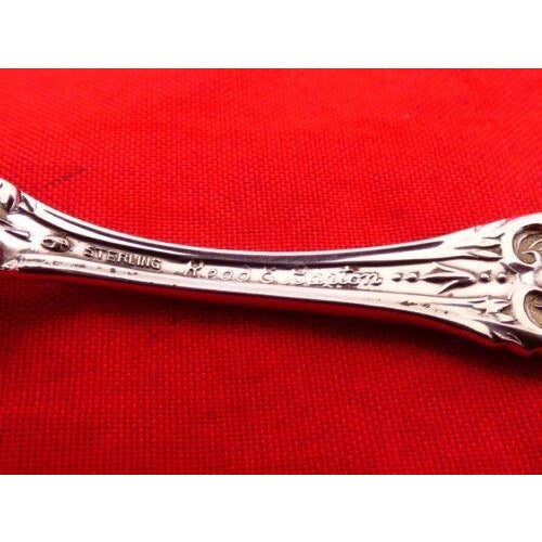 Reed & Barton Francis I by Reed & Barton Sterling Silver Bon Bon / Nut Spoon No Monogram For Sale - Image 4 of 4
