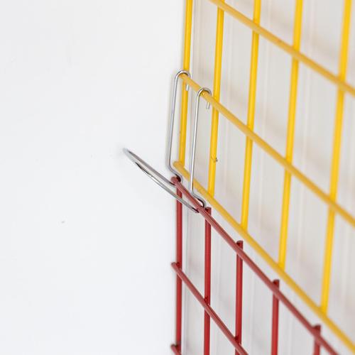 Modular Yellow/Red Portarobe System by Piero Polato for Robots Milano For Sale - Image 4 of 9