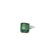 Natural Tourmaline Diamond Ring 7 14k WG 8.27 TCW Certified For Sale - Image 12 of 12