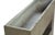 Modern architectural planter featuring a clean geometric silhouette with open center detail. Suited for contemporary...