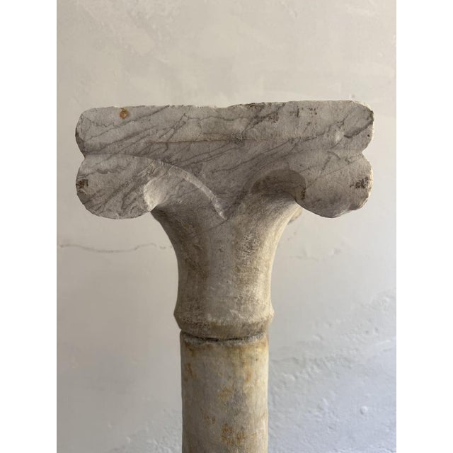 15th Century Marble Column, Italy For Sale - Image 4 of 18