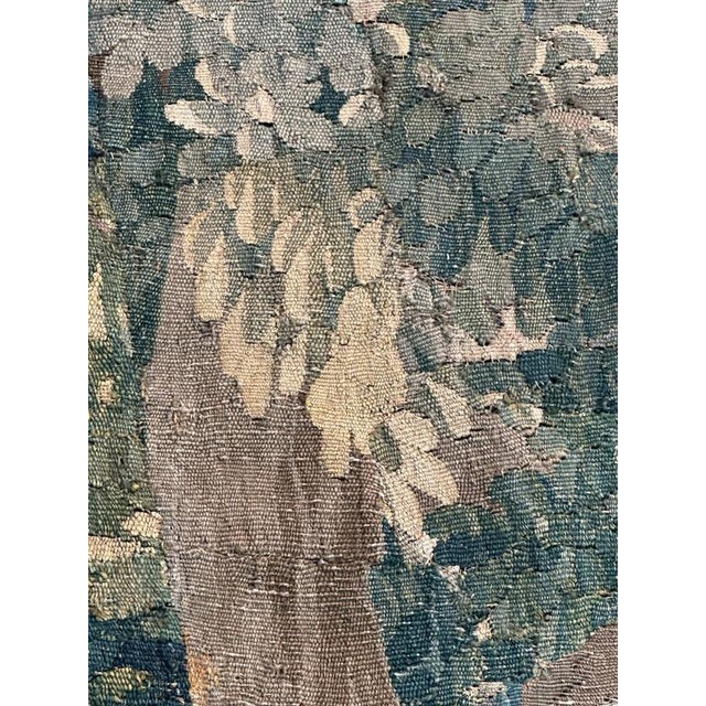 18th Century Aubusson Rest in the Forest Tapestry For Sale - Image 17 of 18