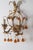 Hollywood Regency Wall Lamps with Dropping Crystal Glass, Italy, 1960s, Set of 2 For Sale - Image 3 of 14