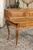 French French 1800s Louis XV Style Walnut Desk with Green Leather and Lifting Panel For Sale - Image 3 of 11