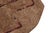 Traditional Vintage Felted Rug in Brown With Geometric Pattern by Rug & Kilim For Sale - Image 3 of 7