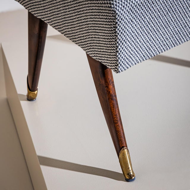 Mid-Century Modern Stool, Italy, Mid-20th Century For Sale - Image 3 of 5