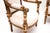 Vintage French Louis Style Carved Gilt Wood Armchairs, 1930, Set of 2 For Sale - Image 6 of 11