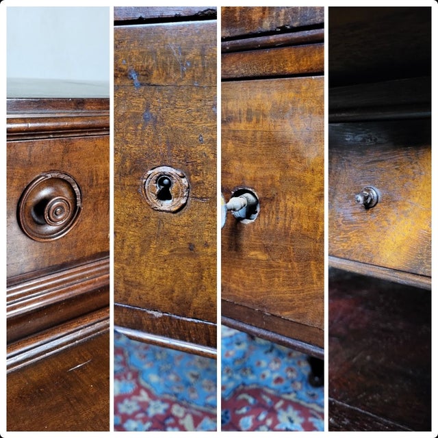 Louis Philippe Stepped Desk, 1890s For Sale - Image 11 of 12