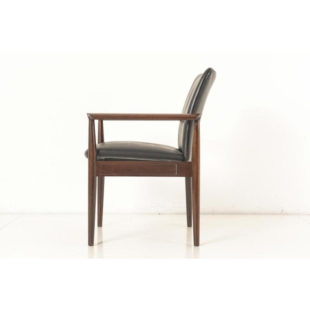 Black FD 901 Diplomat Chair in Rosewood by Finn Juhl, 1961 For Sale - Image 8 of 17