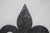 Wrought Iron Fleur De Lys Heraldic Lily, 1950s For Sale - Image 9 of 13