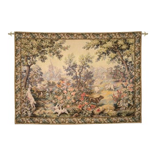 Spring and Summer Loom Woven Tapestry - 158 X 216 Cm (5'2" X 7'1") - Requires Rod Size 5 For Sale
