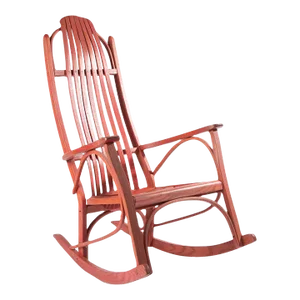 Late 20th Century Vintage Adirondack Bentwood Rocking Chair