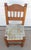 Early 20th Century New Mexico Handmade Wpa Spanish Colonial Revival Pine Chair For Sale - Image 9 of 17