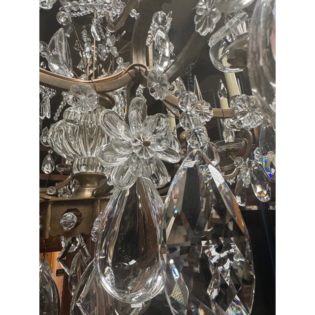Vestry Crystal Chandelier For Sale - Image 6 of 11