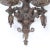 1920s Pair of Antique Wrought Iron Floral Sconces. Circa 1920 For Sale - Image 5 of 10