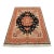 Fine Tabriz Rug 5′ X 6’8” Black Wool/Silk Traditional Hand-Knotted Carpet For Sale