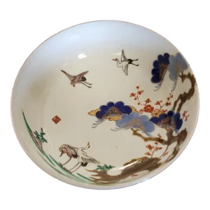 Antique Japanese Arita Bowl