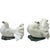 Vintage Rosenthal Classic Rose Collection “Courting Doves” porcelain figurine pair, models 1589 and 1590, after the...