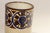 Ceramic Scandinavian Modern Stoneware Cylindrical Vase With Geometric Motif For Sale - Image 7 of 12