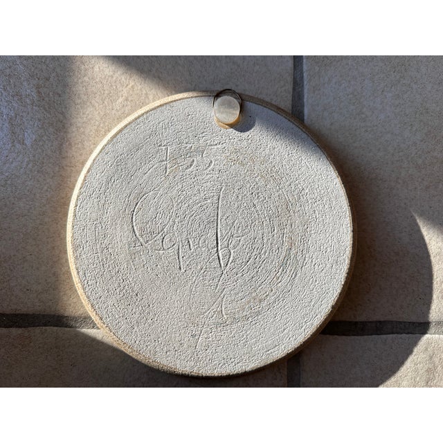 Ceramic Studio Ceramic Art Plate with Bird Motif from Sgrafo Modern, Germany, 1960s For Sale - Image 7 of 9