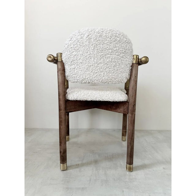 Brutalist Sass Armchairs from Idea, 1988, Set of 6 For Sale - Image 10 of 11