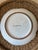 Vintage 13.5” Italian Sunflower Incised, Glazed Handpainted Terracotta Platter For Sale - Image 12 of 16