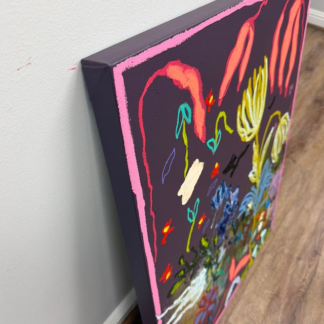 Paint Ak Hardeman - Original Abstract Painting - “Evaluate the Process” For Sale - Image 7 of 7