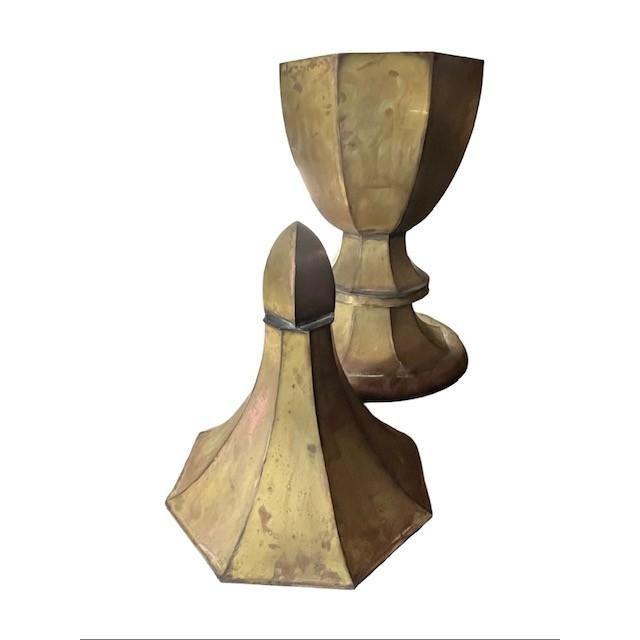 Pair of 19th Century Copper Urns For Sale - Image 11 of 11