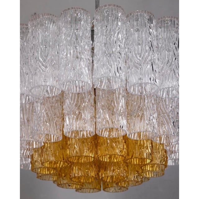 Vintage Italian Murano Glass Chandelier, 1960s For Sale - Image 4 of 17