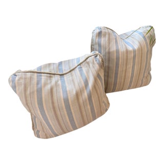 Pair 100% Wool Pillows by Elizabeth Eakin For Sale