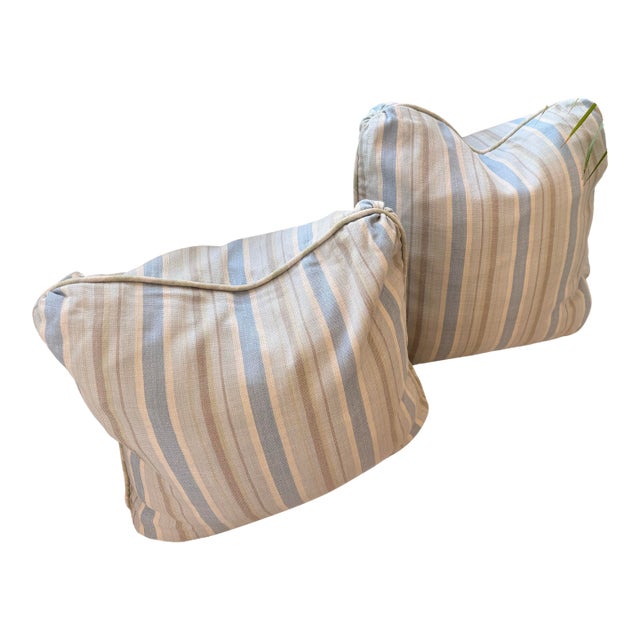 Pair 100% Wool Pillows by Elizabeth Eakin For Sale