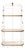 Belle Époque Baker's Shelf in White Lacquered Iron and Brass, 1890s For Sale