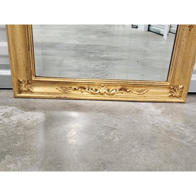 Labarge Vintage Rococo Style Labarge Mirror For Sale - Image 4 of 6