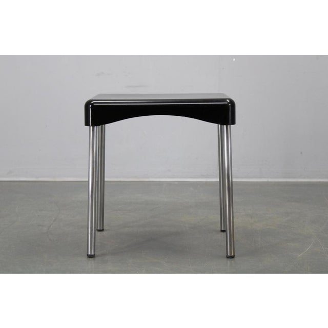 Mid-Century Plastic Marmore Stool by Carrara & Matta, Italy, 1970s For Sale - Image 4 of 11