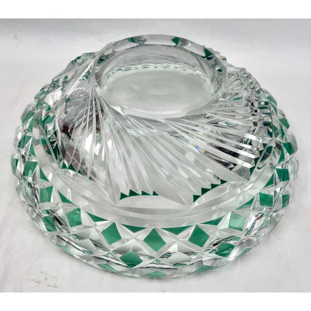 Crystal Centerpiece from Val Saint Lambert, 1950 For Sale - Image 10 of 14