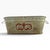 French Country Vintage Embossed Metal Jardinière Planter With Ring Handles | Distressed French Country Cachepot For Sale - Image 3 of 7