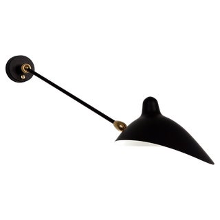 Sconce 1 Arm Two Swivels by Serge Mouille For Sale