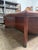 Mid 20th Century Verde Marble Encased Mahogany Wood Conference Table For Sale - Image 4 of 8