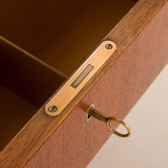 Danish Teak Secretaire with Hidden Vanity by Storgaard Nielsens MBF, 1960s For Sale - Image 18 of 18