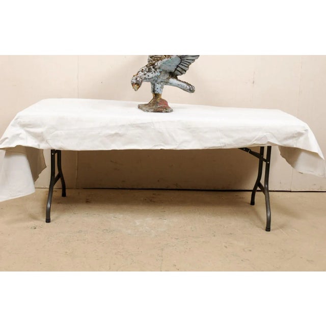 Mid-Century Modern Mid 20th Century French Bird Garden Statue For Sale - Image 3 of 11