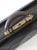 Antique 1920s Black Leather Suitcase With Brass Hardware For Sale - Image 12 of 14