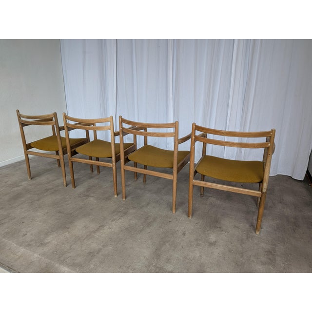 Mid-Century Yugoslav Dining Chair from Stol Kamnik, 1970s, Set of 4 For Sale - Image 4 of 18
