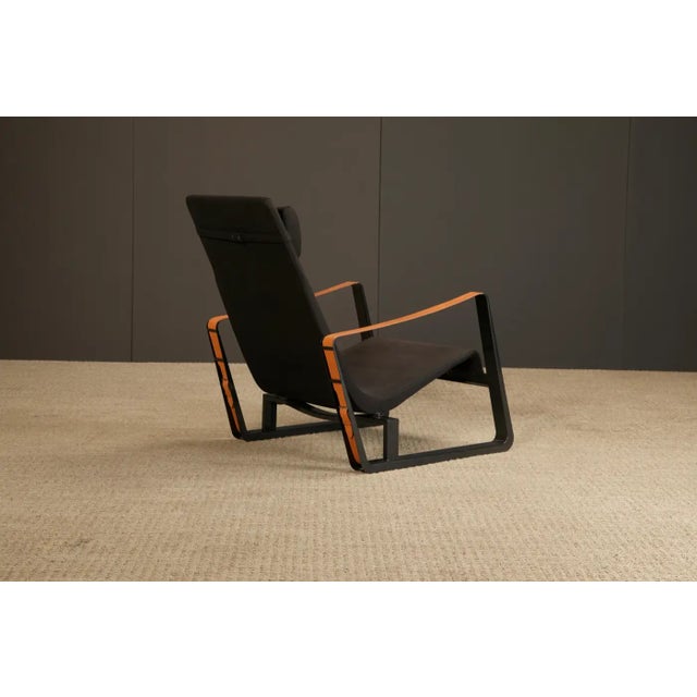 'Cité' Leather and Steel Lounge Chair by Jean Prouvé for Vitra, Signed For Sale - Image 15 of 16