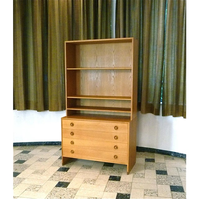 Danish RY-100 Oak Modular Cabinet by Hans J. Wegner for RY Møbler, 1950s For Sale - Image 6 of 18
