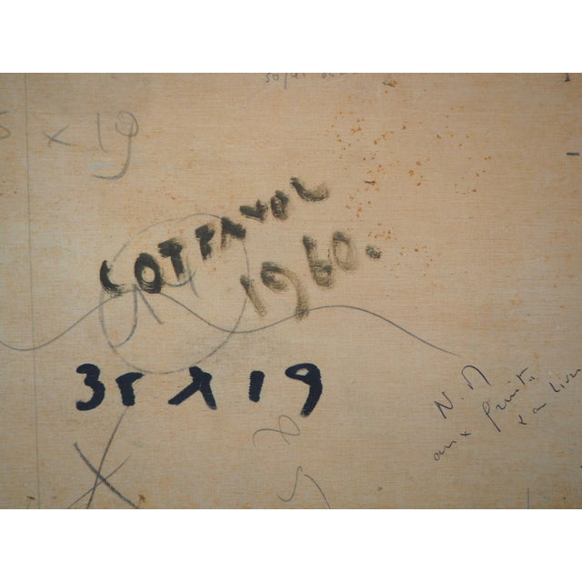 André Cottavoz, Panier de fruits, Oil on Panel, Framed For Sale - Image 8 of 9