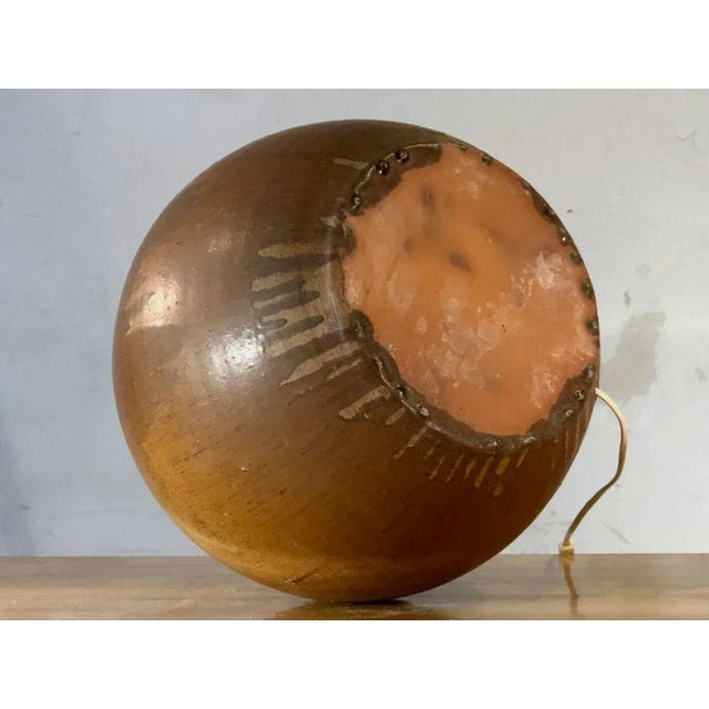 Ceramic Vintage French Table Lamp, 1970s For Sale - Image 7 of 8