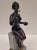 German Artist, Art Nouveau Woman Blowing Bubbles, Bronze and Marble, 1920s For Sale - Image 11 of 18